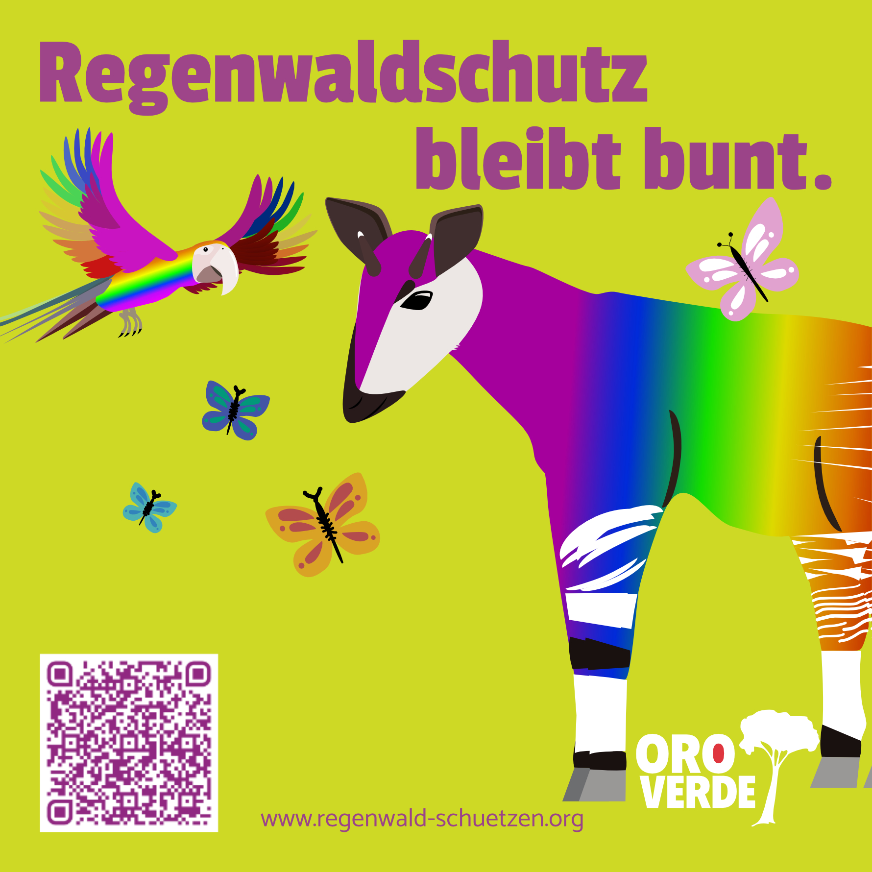 Okapi-Sticker zum Bestellen