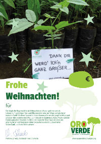 Baum-Urkunde Weihnachten Großer