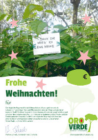 Baum-Urkunde Weihnachten Krone